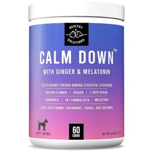 Proven Calming Chews for Dogs with Anxiety, Stress, and Motion Sickness Relief