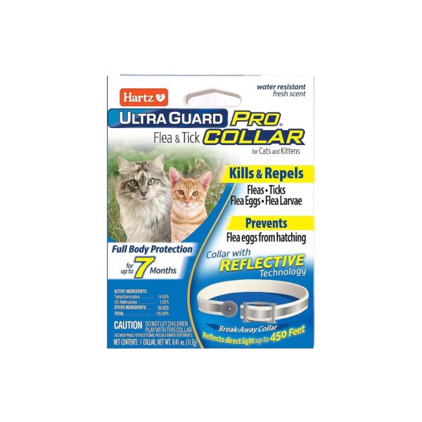 Proven Flea and Tick Control Collar for Cats - 7 Month Protection