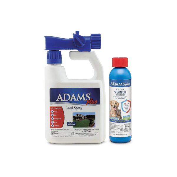 Proven Yard Spray and Shampoo Bundle for Pet and Home Pest Control