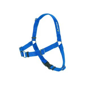 Pull Dog Harness Blue Small with Softouch Sense-ible Front-Leash Attachment