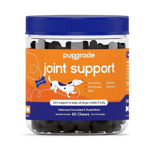 PupGrade Joint Support Supplement for Dogs with Natural Glucosamine