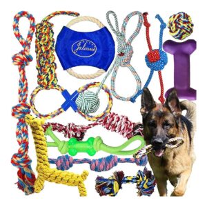 Puppy Chew Dog Rope Toy Assortment for Small Medium Large Breed Entertainment