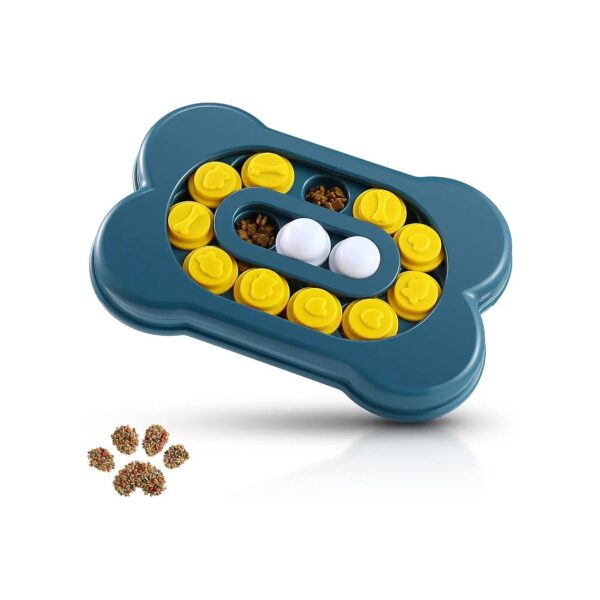 Puppy Dog Puzzle Toys with Built-in Play Pieces for Engaging Small Breed Dogs