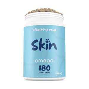 Puppy-Friendly Omega-3 Fish Oil Supplements for Healthy Skin, Coat, and Hair