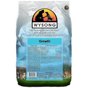 Puppy Growth Formula Dog Food with Highly Digestible Protein and Fat Sources