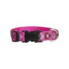 Puppy Love Patterned Nylon Dog Collar for Small Breeds 9-14 inches