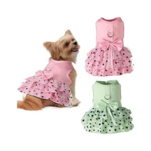 Puppy Skirt Dress for Dogs Cats Pet Puppy with Lightweight