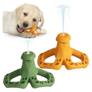 Puppy Teething Toys with Treat Dispenser, Interactive Ring-Shaped Chews for Small Dogs