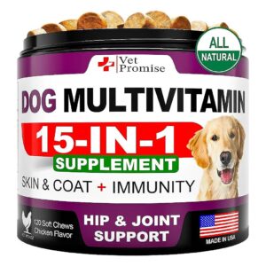 Puppy and Senior Dog Vitamins for Immunity and Energy Support