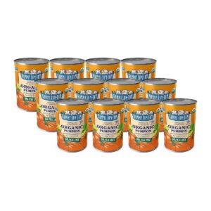 Pure Pumpkin Puree for Adult Pets, 15-Ounce Cans (Pack of ,