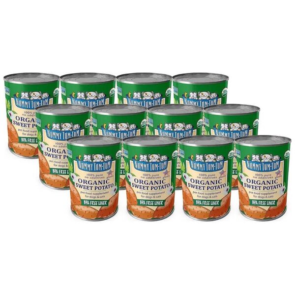 Pure Sweet Potato Puree for Adult Pets, Convenience and Delicious