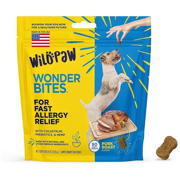 Pure and Natural Allergy Relief for Dogs - Soy-Free Wheat-Free Soft Chews