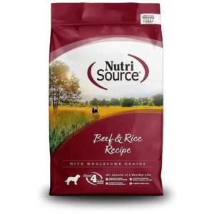 Pure and Simple Dry Dog Food Made with Beef and Brown Rice Grains