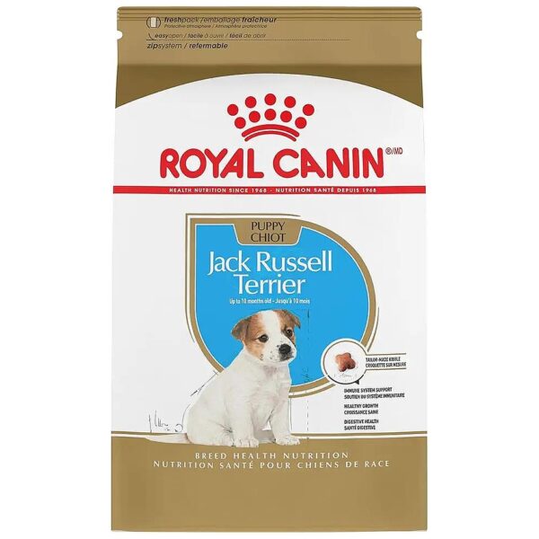 Purebred Jack Russell Terrier Puppy Food for Small Breed Nutrition