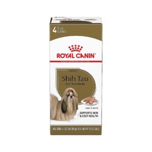 Purebred Shih Tzu Adult Wet Food for Healthy Skin and Coat