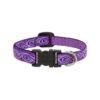 Purple Nylon Adjustable Collar for Small Dogs 8-12 Inch 1/2 Wide