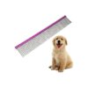 Purple Pet Comb for Dogs with Medium to Large Breeds Medium Coarse Fur