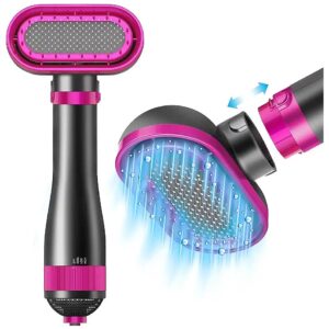 Purple Pet Hair Dryer with Adjustable Blowing for Pet Grooming