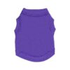 Purple Pet Shirt for Small Dogs Daily Wear with High-Quality Cotton Fabric