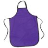 Purple Vinyl-Coated Grooming Aprons for Grooming Professionals and Amateurs