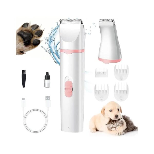 Purpose Dog Hair Trimmer for Face, Paws, Eyes, and Rump