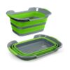 Purpose Green Dog Tub for Bathing, Storage, and Water Collection