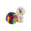 Puzzle Sniffing Interactive Dog Ball for Blind Dogs and Small Breeds