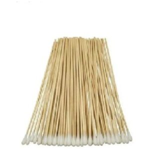 Q-Tip Swab for Dog Ear Cleaning 100 Pieces with Wooden Handles for Ultimate Cleaning