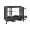 Quality 3-Door Dog Crate for Medium to Large Dogs with Laser Welding