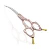 Quality 440C Stainless Steel Curved Scissors for Dog Trimming and Grooming