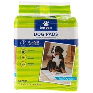 Quality 50 Count Dog Pads for Apartment Living and Indoor Dogs