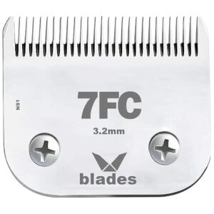 Quality Ceramic Clipper Blade for Efficient Dog Grooming, Compatible with Andis Clippers