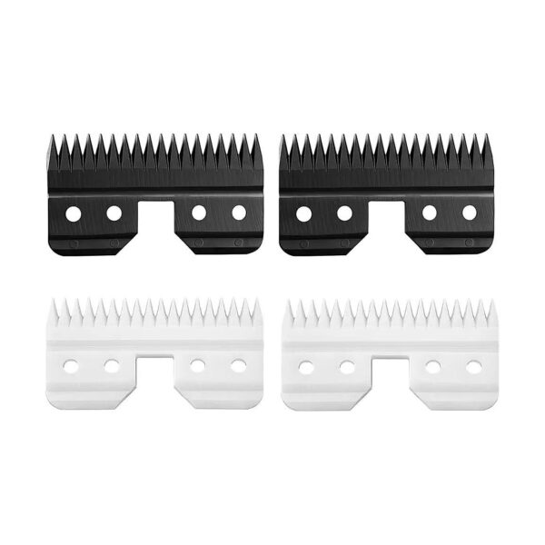 Quality Ceramic Clipper Blades for Pet Grooming, Compatible with Various Trimmer Series