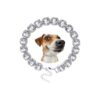 Quality Copper Chain Collar with Iced Out Crystal Stones for Small to Medium Puppies