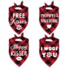 Quality Cotton Valentine's Day Dog Bandanas for Comfort and Style