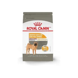 Quality Dog Food for Medium Adult Dogs with Sensitive Skin and Dry Coats