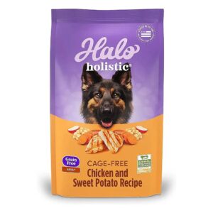 Quality Grain Free Adult Dog Food with Real Whole Chicken and Sweet Potato