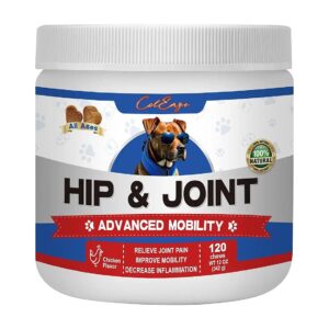 Quality Joint Supplement for Dogs with Glucosamine Chondroitin MSM Pain Relief