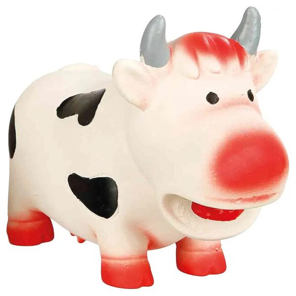 Quality Latex Cow Squeak Toy for Dogs