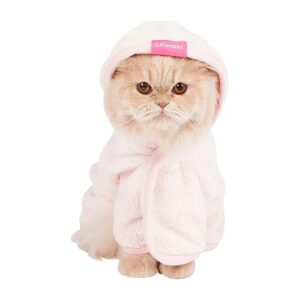 Quality Microfiber Pet Gown for Small Animals, Super Soft and Water Absorbent