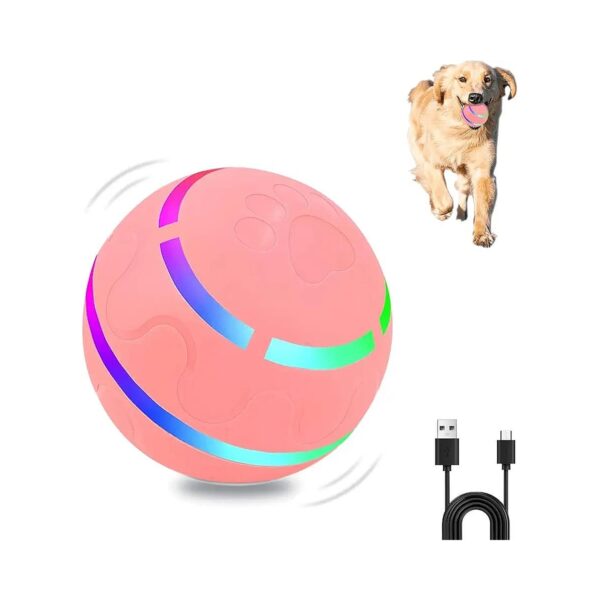 Quality Natural Rubber and TPU Interactive Dog Ball Toy for Small Pets