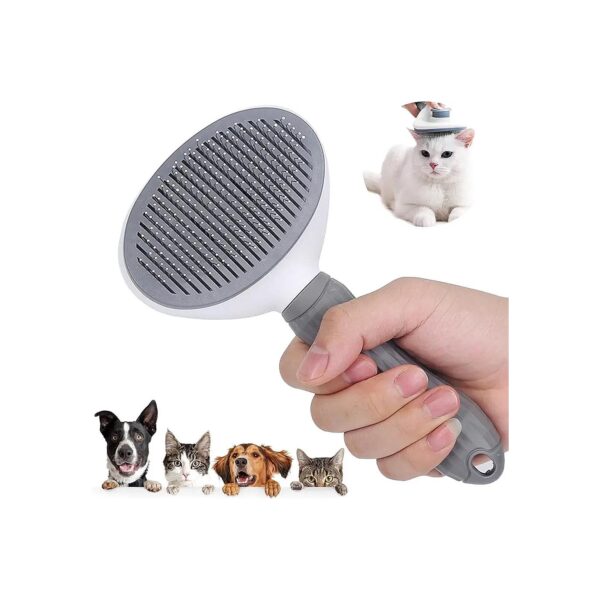 Quality Pet Grooming Brush for Shedding and Undercoat Removal