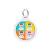 Quality Pet ID Tags with QR Code, Mobile App, and Silicone Silencer