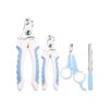 Quality Pet Nail Clippers Kit with Safety Features for Trimming Large Small Animals