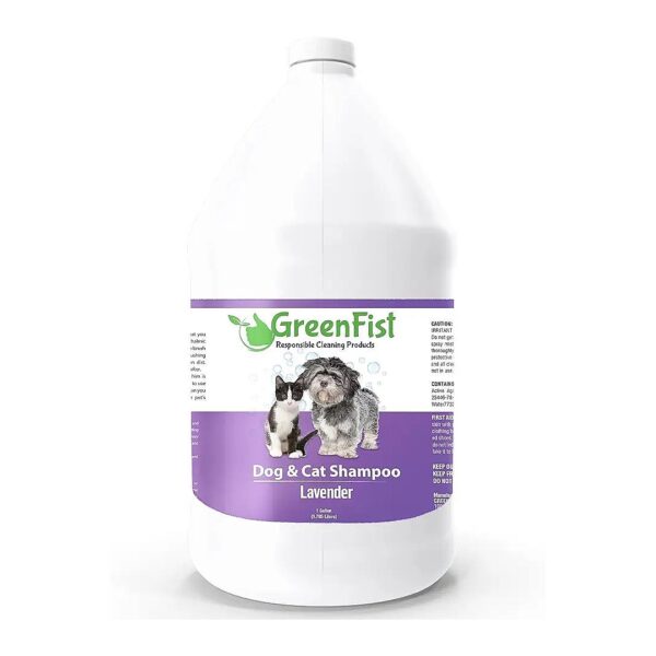 Quality Pet Shampoo Conditioner for Dogs and Cats, Lavender Scent, 1-Gallon, Made in USA