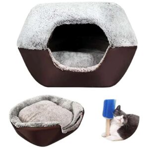 Quality Plush Pet Bed for Small and Medium Dogs, with Removable Cushion and Easy Cleaning