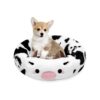 Quality Plush Pet Bed for Small to Medium Dogs and Cats, Non-Slip and Washable