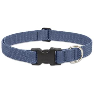 Quality Recycled Plastic Buckle Collar with Mountain Lake Pattern for Large Dogs