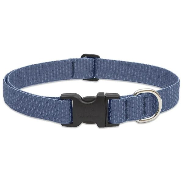 Quality Recycled Plastic Buckle Collar with Mountain Lake Pattern for Large Dogs