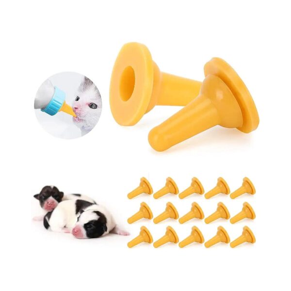 Quality Soft Silicone Nipples for Feeding Pet Cats and Dogs